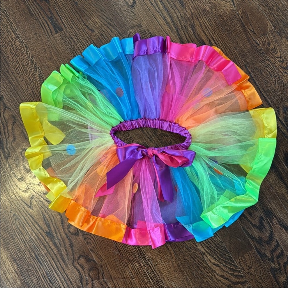 🐒Monkey Costume Tutu W/ Monkey Ears Headband ~ Bonus: 🦋Butterfly Wings - Picture 3 of 16